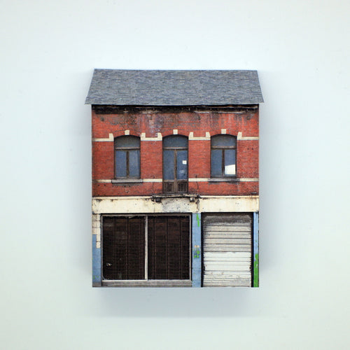 OO Gauge Derelict Building (AB001)