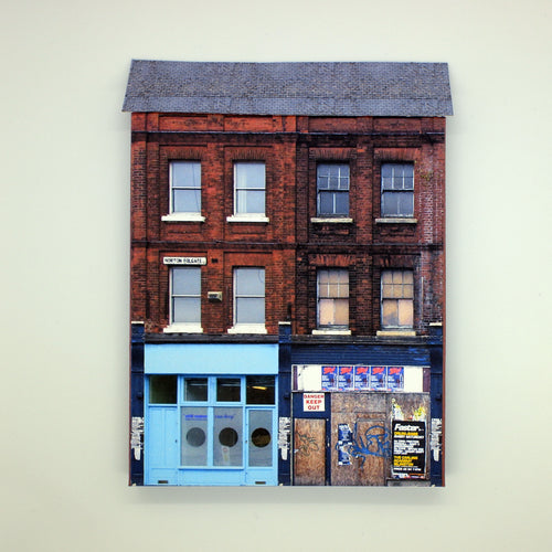 N gauge derelict shops