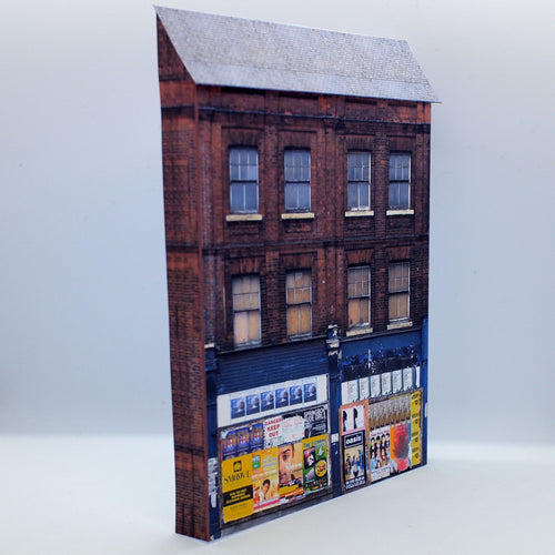 Low Relief OO Gauge Derelict Shop