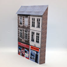 Load image into Gallery viewer, OO gauge newsagent and chippy in low relief