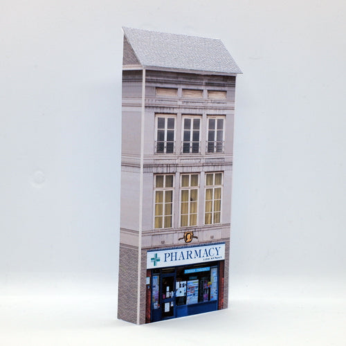 N gauge low relief shop building