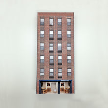 Load image into Gallery viewer, Low relief oo gauge high rise apartment building