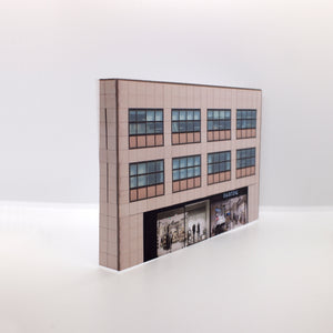 OO gauge low relief European shops