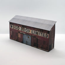 Load image into Gallery viewer, Low Relief OO Gauge Industrial Warehouse