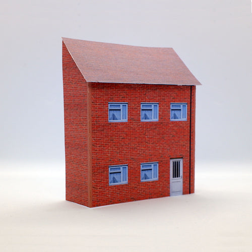 low relief OO gauge house