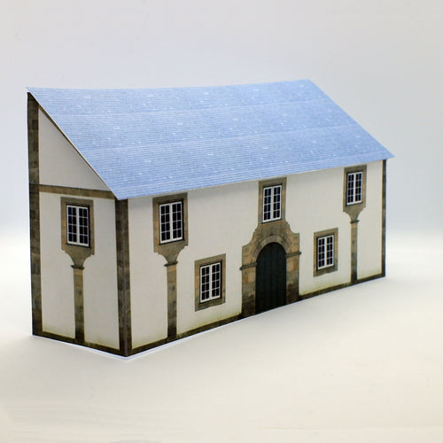 low relief OO gauge country house