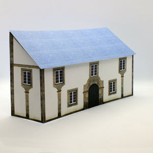 low relief OO gauge country house