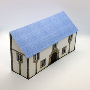 low relief OO gauge country house