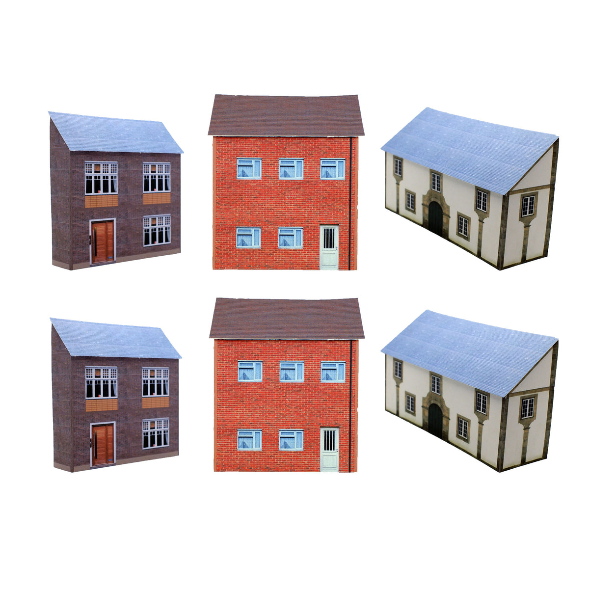 Printable OO Gauge Houses - Scale Model Buildings