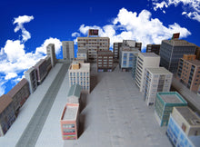Load image into Gallery viewer, T Gauge 1:450 City Buildings with Advertising