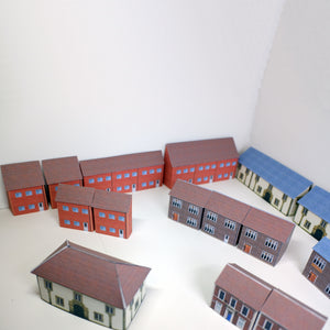 N Gauge Model Railway Houses