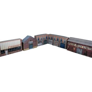 industrial buildings for model railways