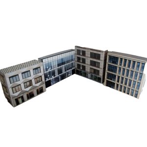 model railway office buildings