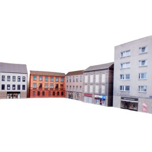 model railway buildings low relief