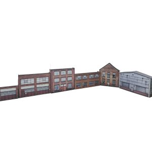 industrial low relief model buildings