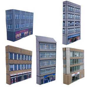 shops from the 1990s for model railway layouts