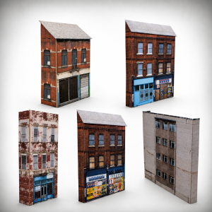 abandoned shops for model railway layouts