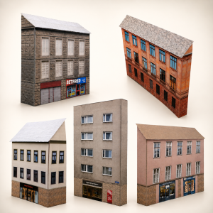 model railway shops and buildings british