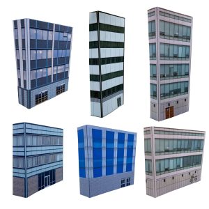 office buildings for model railways