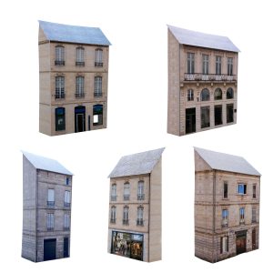 traditional british high street buildings for model railway layouts
