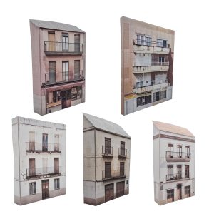 spanish model railway buildings